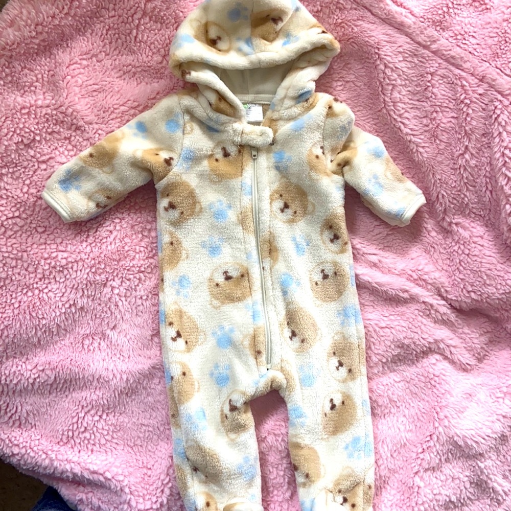 Plush Full sleeve footie